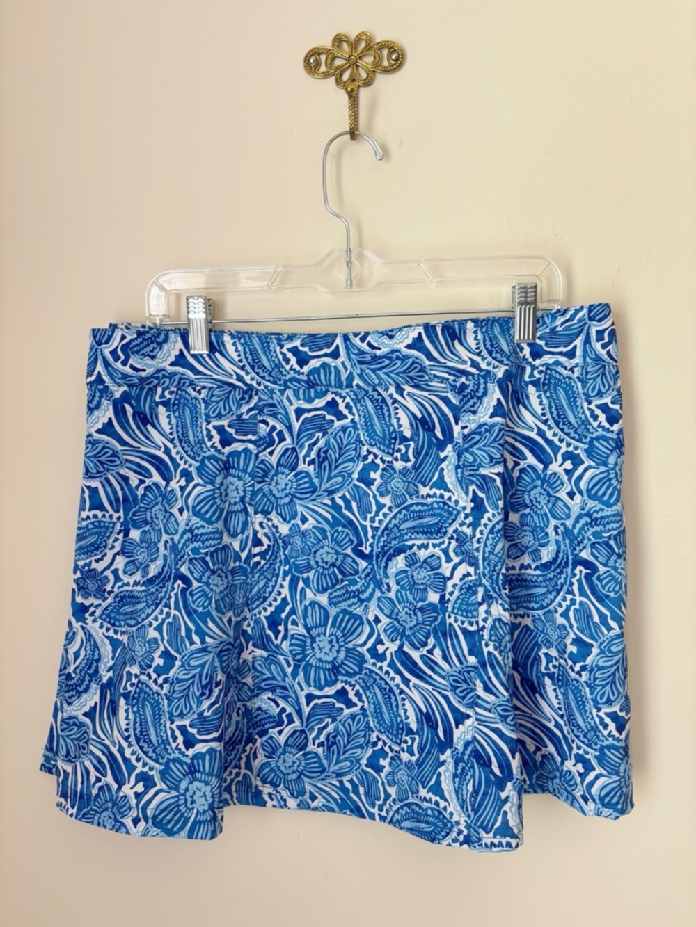 RipSkirt Hawaii Floral Rustica Wrap Skirt Large Length 1 Beach Vacation - Picture 4 of 6